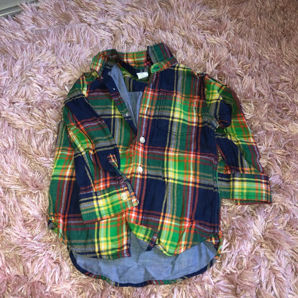 Toddler button up